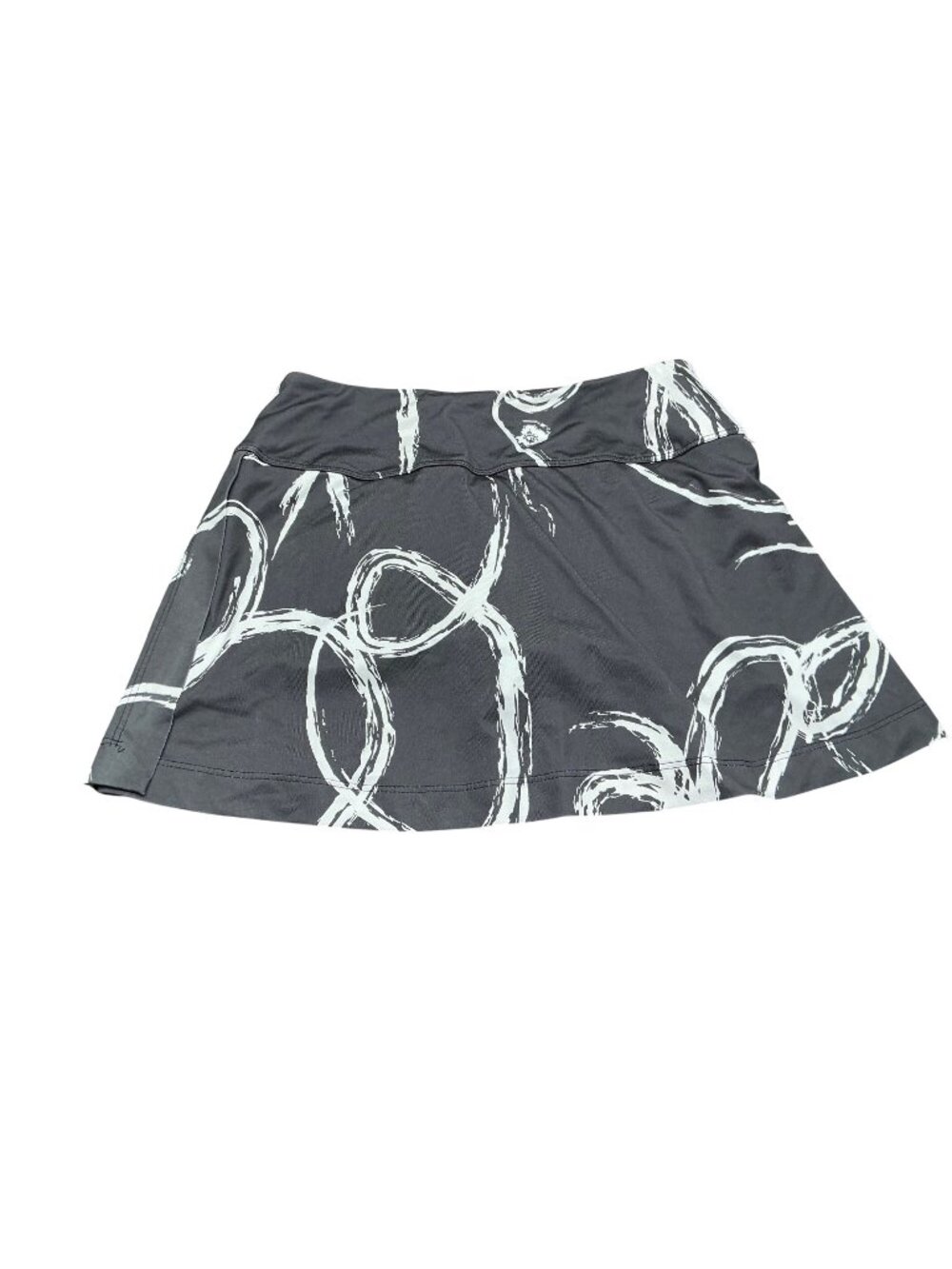 EleVen by Venus Williams Black White Abstract Print Tennis Skort Athletic Golf S